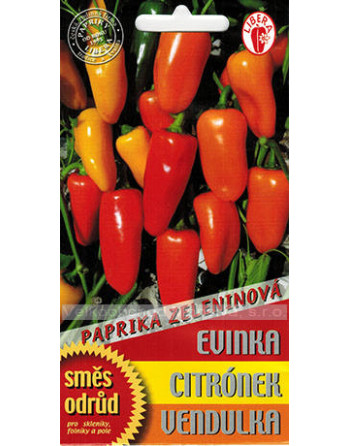 Paprika Vendulka,Evinka,Citronek LIBERA