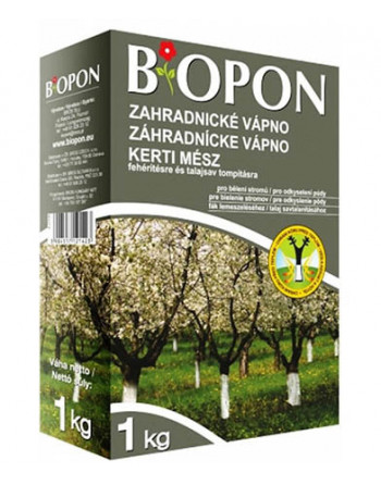 Vápno zahradnické 1kg - BOPON