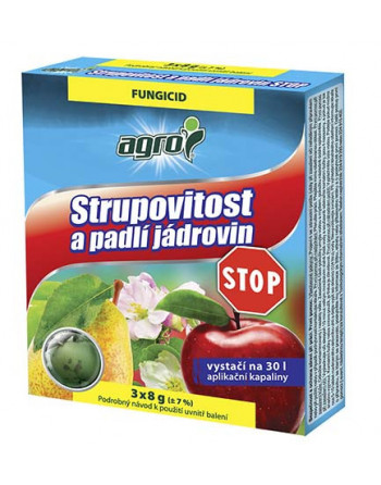 Strupovitost+padlí jádrovin STOP 3x8g