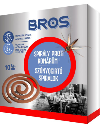 BROS - spirály proti létaj.hmyzu 10ks