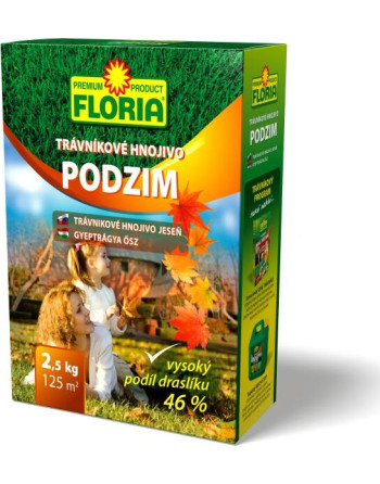 Trávník.hnojivo FLORIA2,5 kg PODZIM