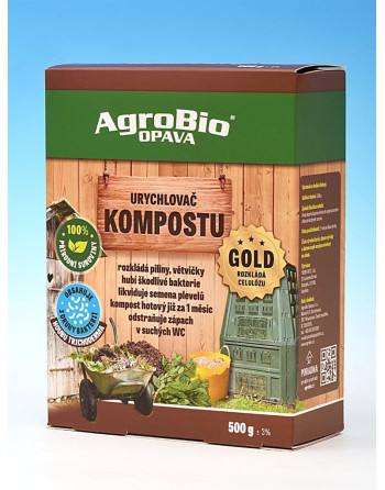 Urychlovač kompostu GOLD 500g/Agrobio