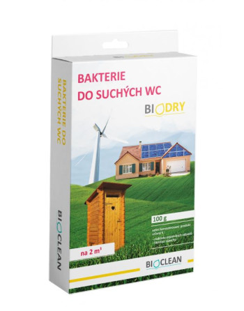 BIODRY bakterie do suchých WC