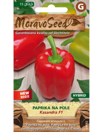 Paprika zel.raná KASANDRA F1 MS/pole