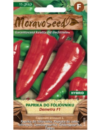 Paprika zel. DEMETRA F1 MS/foliovník